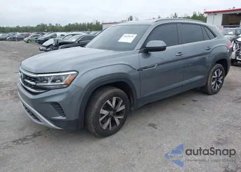 2021 Volkswagen Atlas Cross Sport 2.0T Se из США, поврежденный, VIN 1V2DC2CA5MC216714